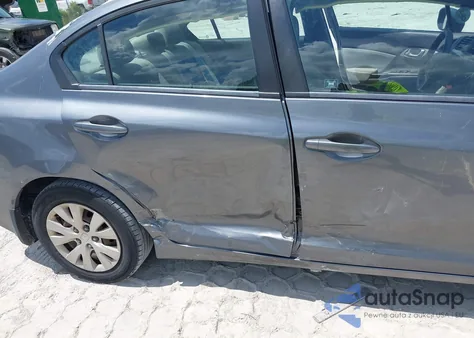 2012 Honda Civic Lx from USA, damaged, VIN 19XFB2E59CE064666